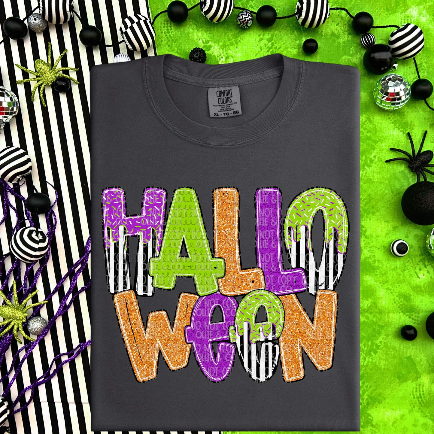 Halloween hand lettered-Ollie & Co.