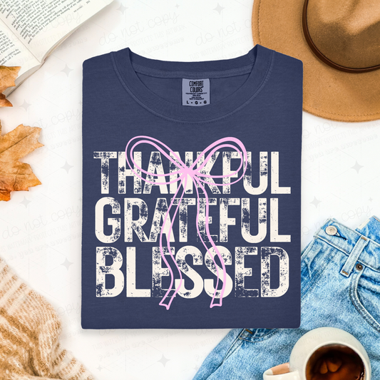 COQUETTE THANKFUL GRATEFUL BLESSED