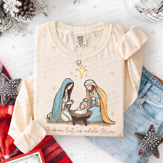 O COME LET US ADORE HIM