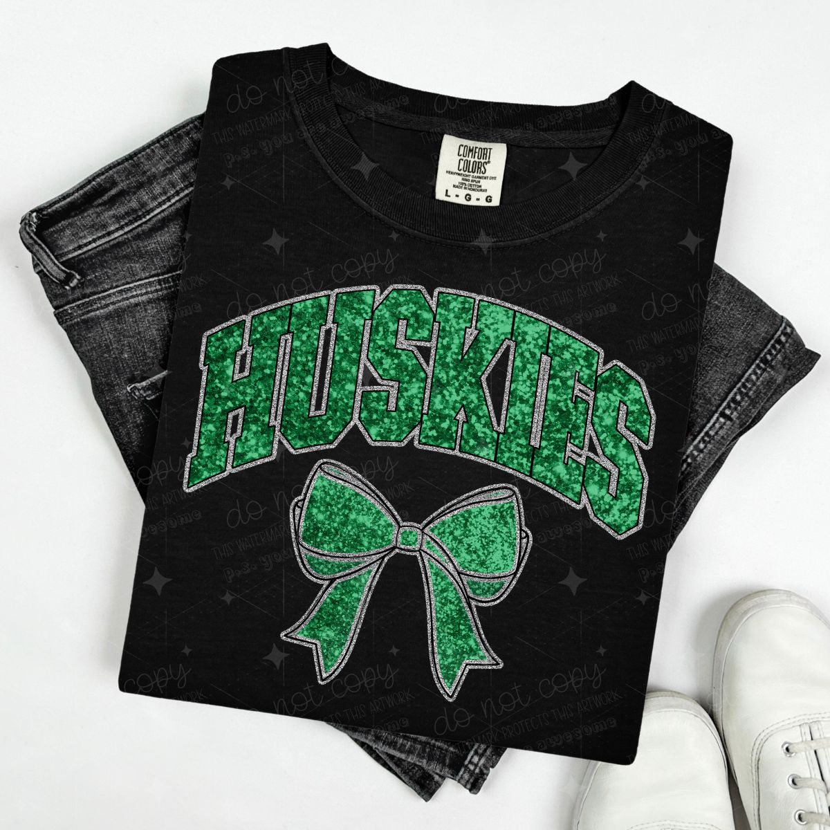 COQUETTE MASCOTS - FAUX SEQUIN