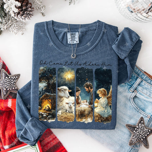 OH COME LET US ADORE HIM