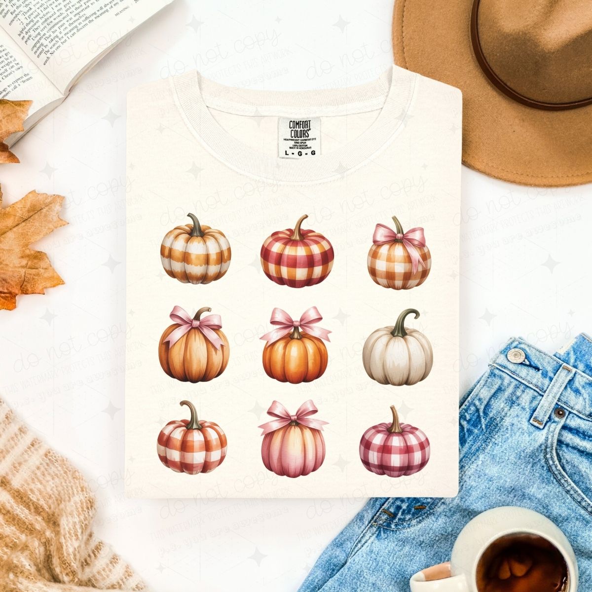 COQUETTE PLAID PUMPKINS