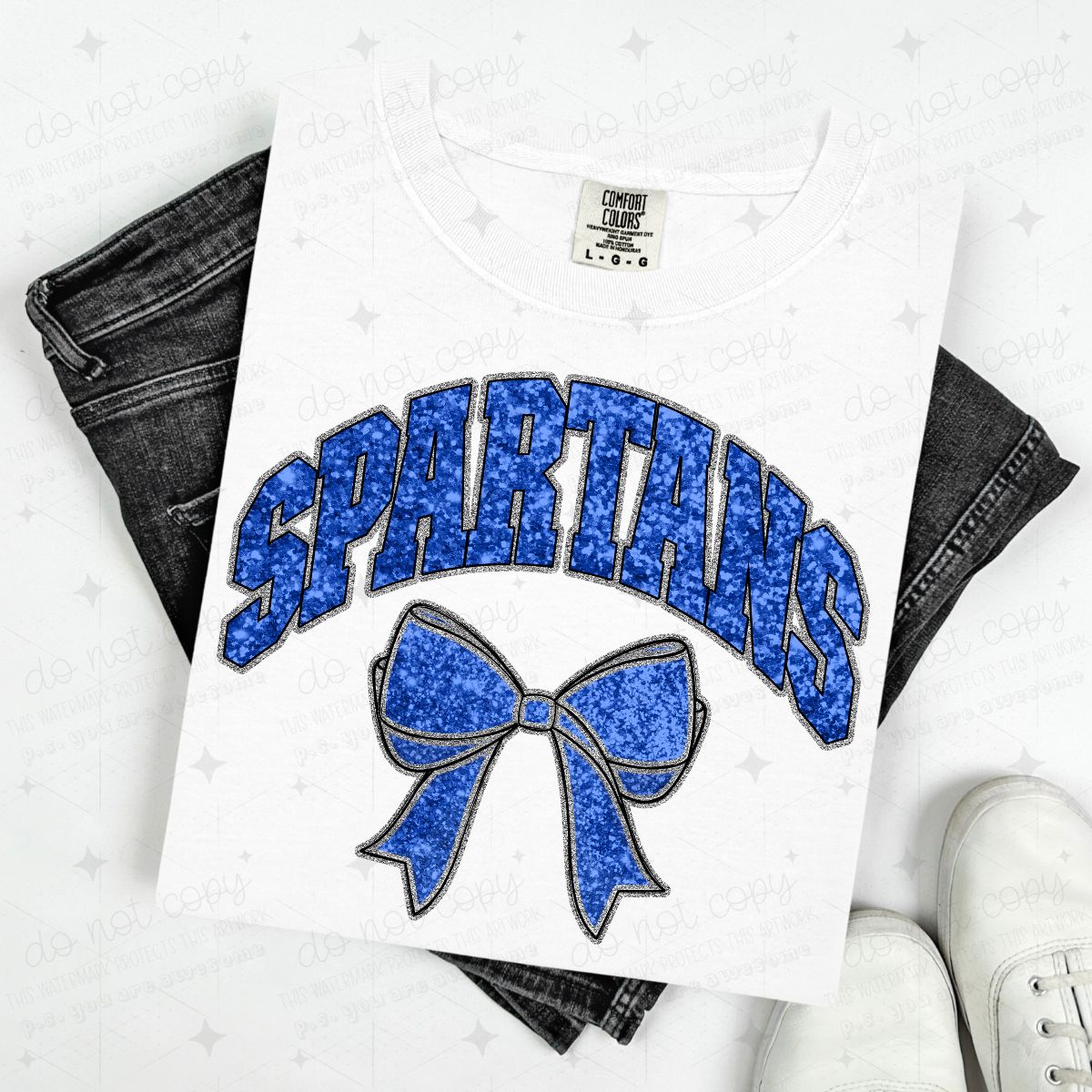 COQUETTE MASCOTS - FAUX SEQUIN