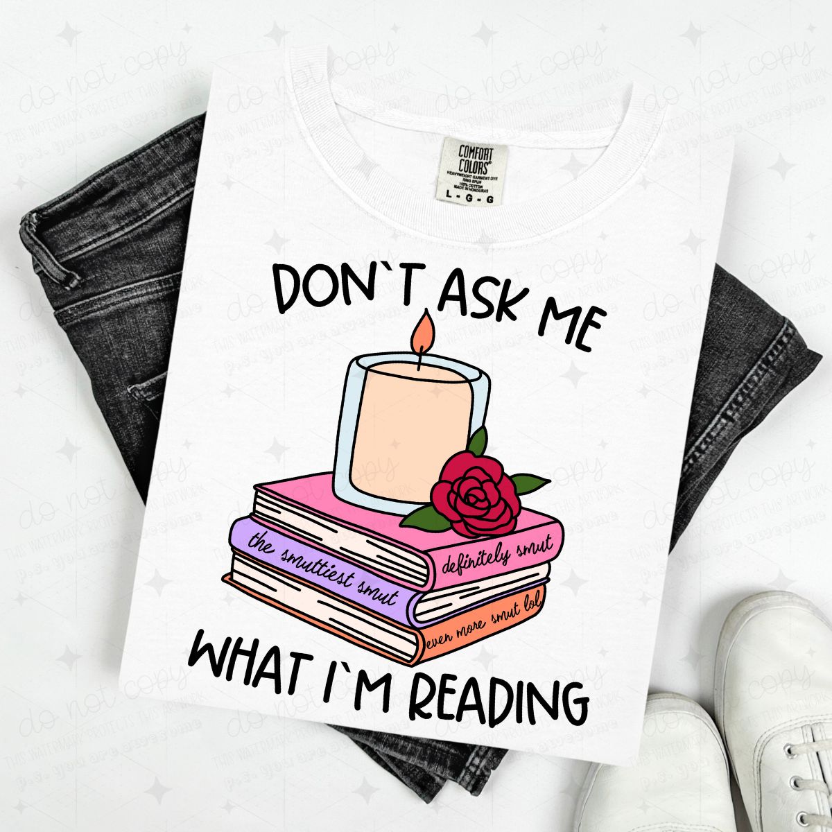 DON'T ASK ME WHAT I'M READING