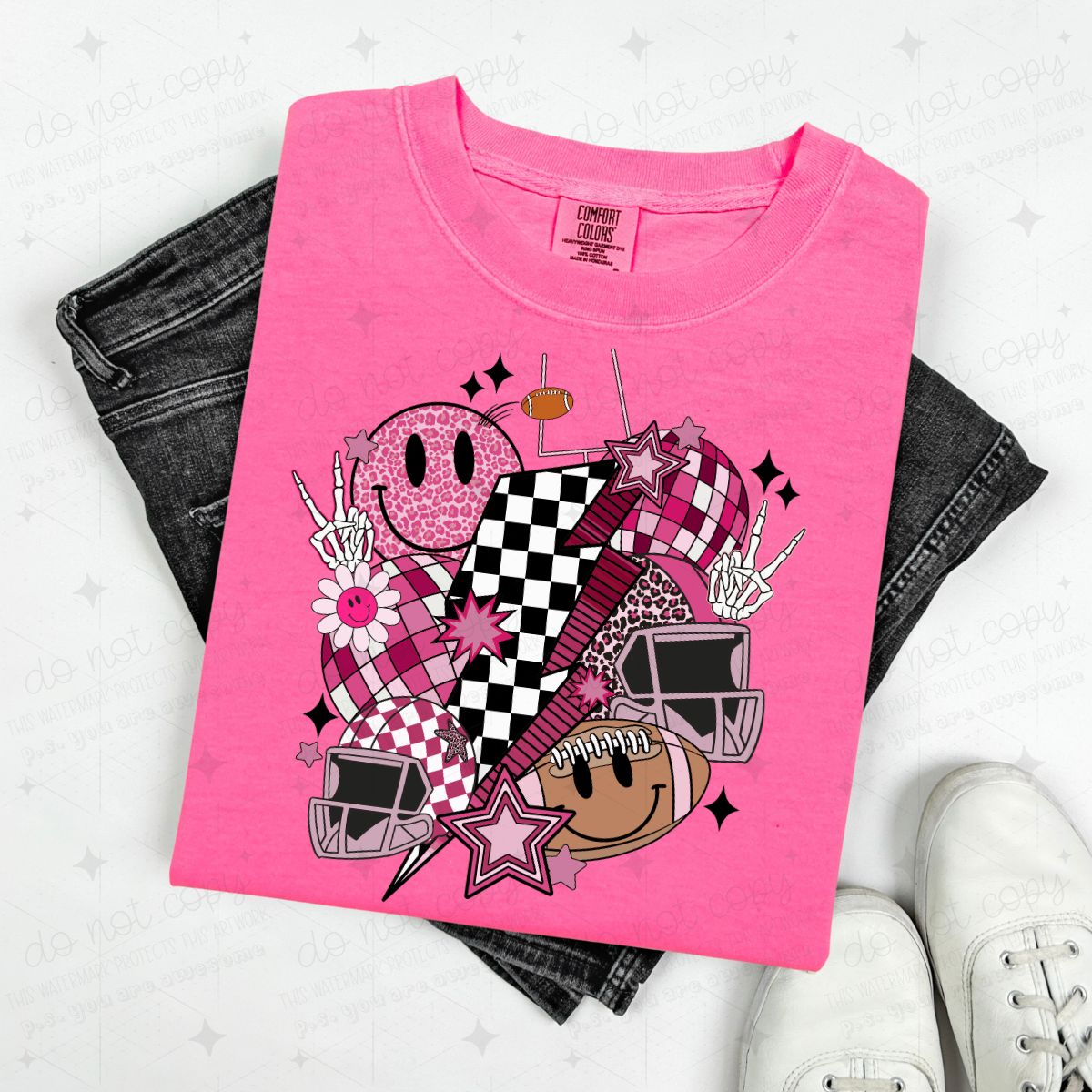 RETRO FOOTBALL - STAR - PICK YOUR COLOR
