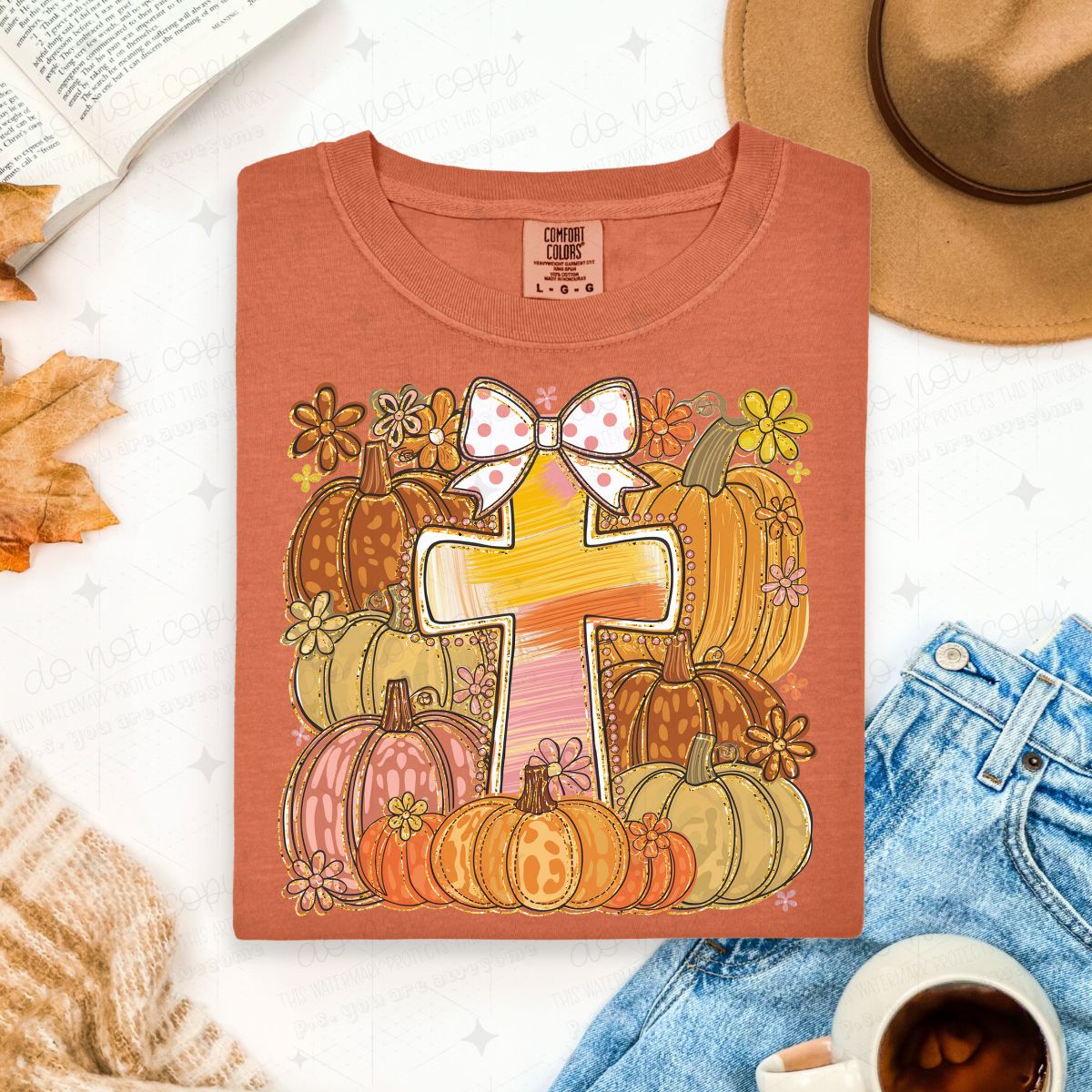 COQUETTE CROSS + PUMPKINS
