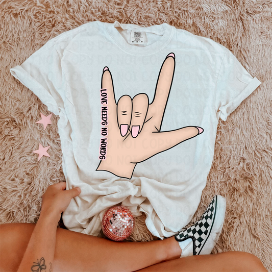 Love needs no words-Ollie & Co.