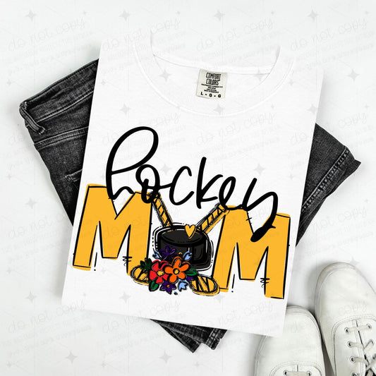 HOCKEY MOM - FLOWER/NO FLOWER OPTIONS