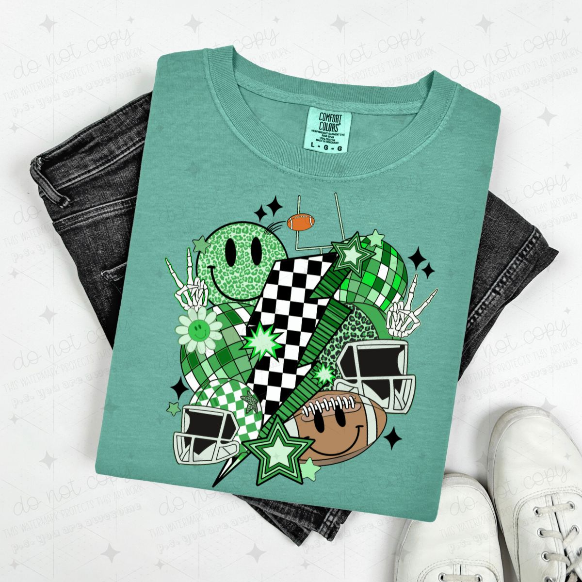 RETRO FOOTBALL - STAR - PICK YOUR COLOR
