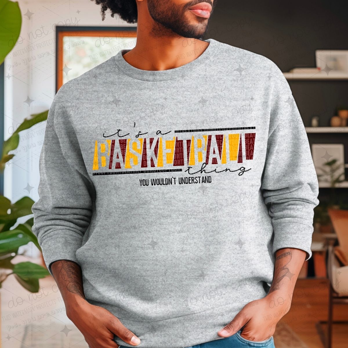 IT'S A BASKETBALL THING YOU WOULDN'T UNDERSTAND - PICK YOUR COLOR