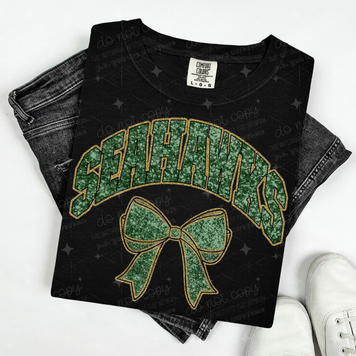 COQUETTE MASCOTS - FAUX SEQUIN