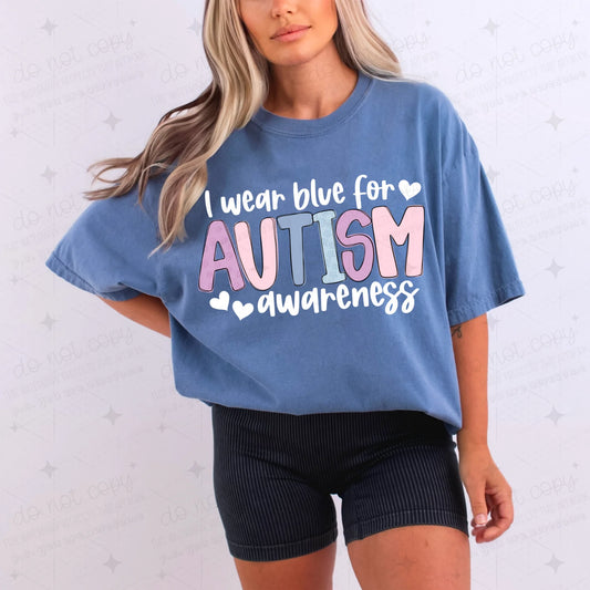 I wear blue for Autism Awareness-Ollie & Co.