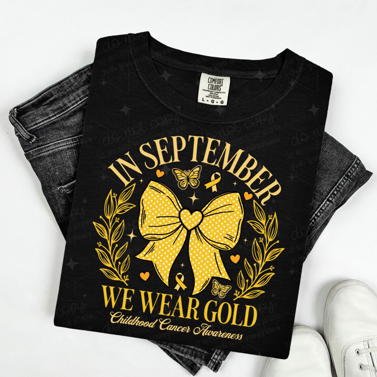 COQUETTE IN SEPTEMBER WE WEAR GOLD