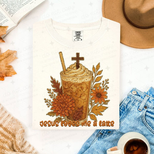 JESUS LOVES ME A LATTE