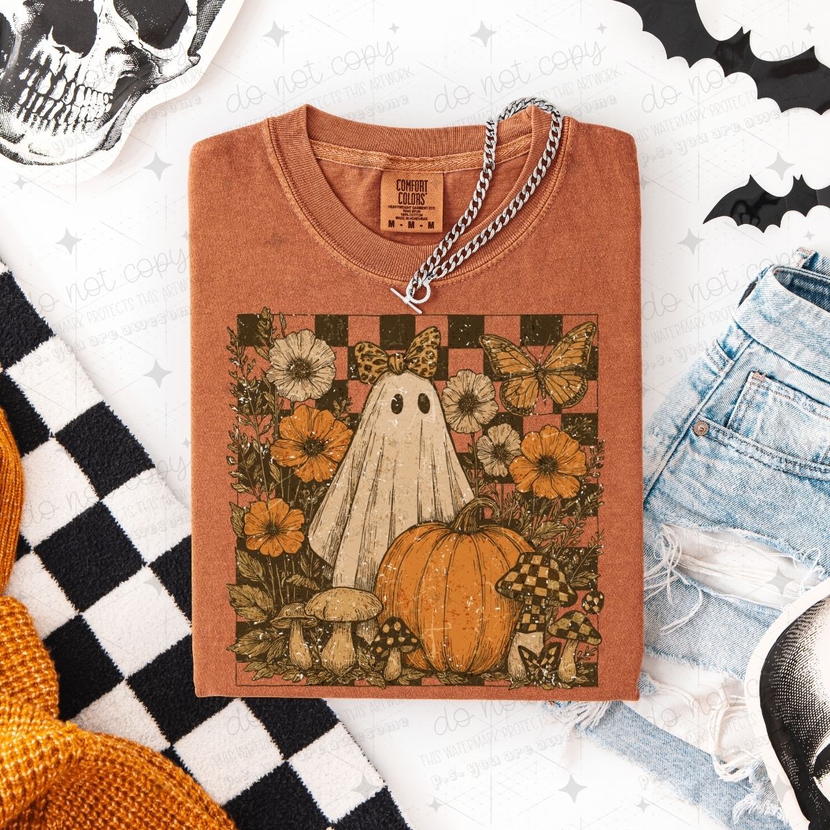 COQUETTE FLORAL GHOST
