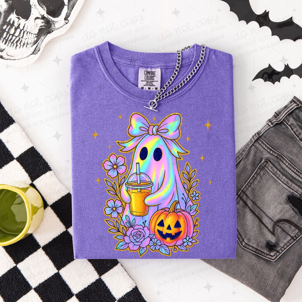 COQUETTE IRIDESCENT GHOST W/ COFFEE