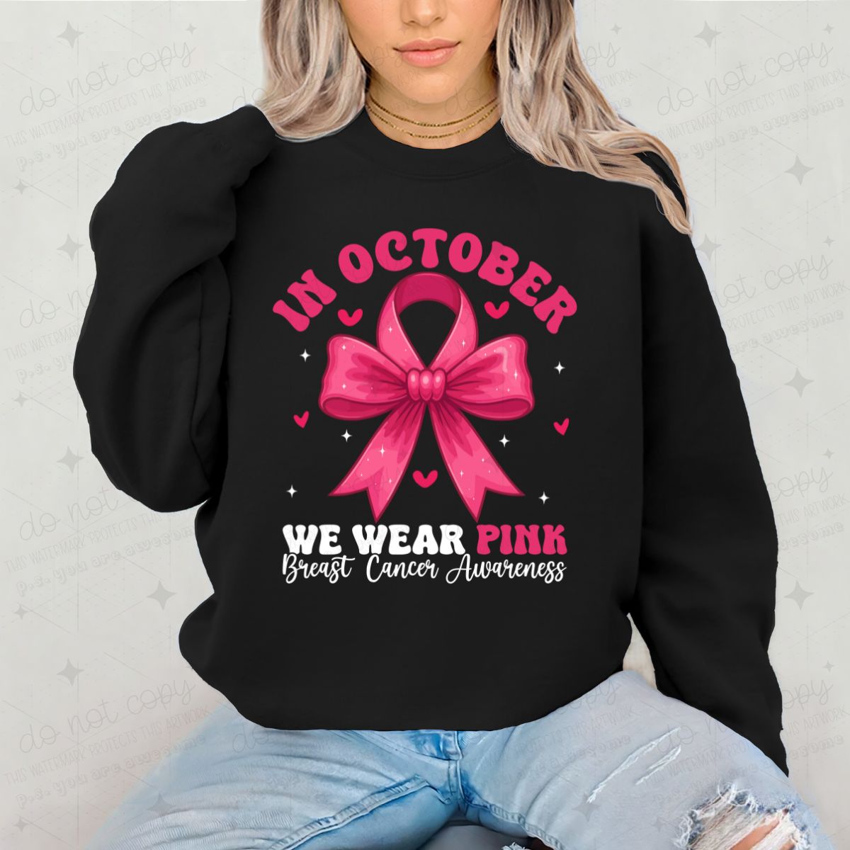 IN OCTOBER WE WEAR PINK