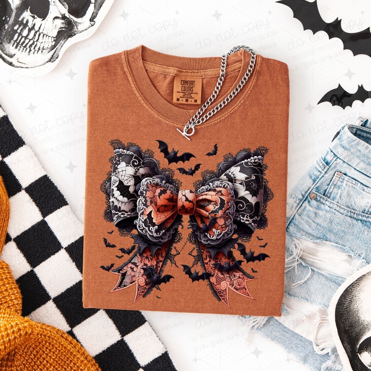 COQUTTE LACE BAT BOW - FAUX LACE