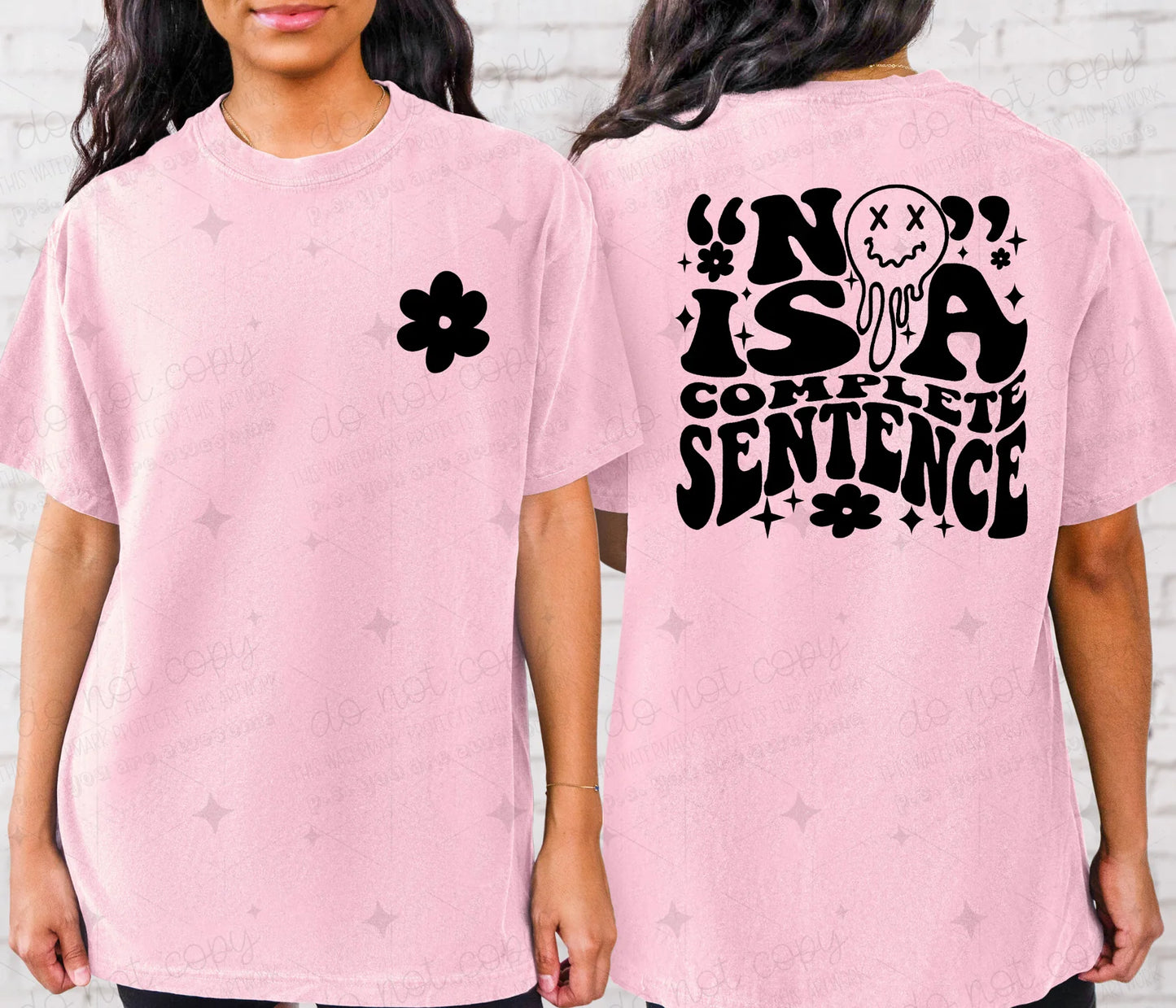 No is a complete sentence *Ollie & Co. Exclusive*-Ollie & Co.