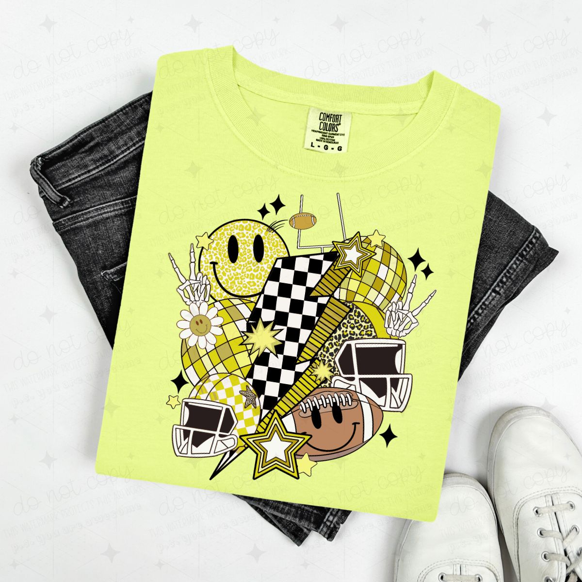RETRO FOOTBALL - STAR - PICK YOUR COLOR
