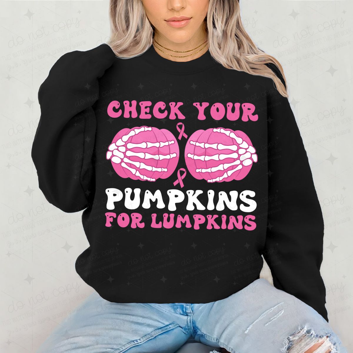 CHECK YOUR PUMPKINS FOR LUMPKINS