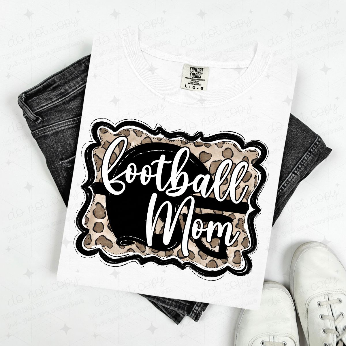 FOOTBALL MOM - PICK YOUR COLOR