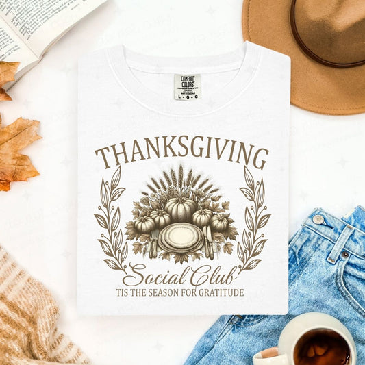 THANKSGIVING SOCIAL CLUB