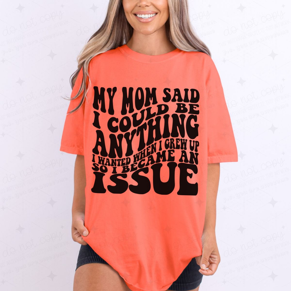 I BECAME AN ISSUE