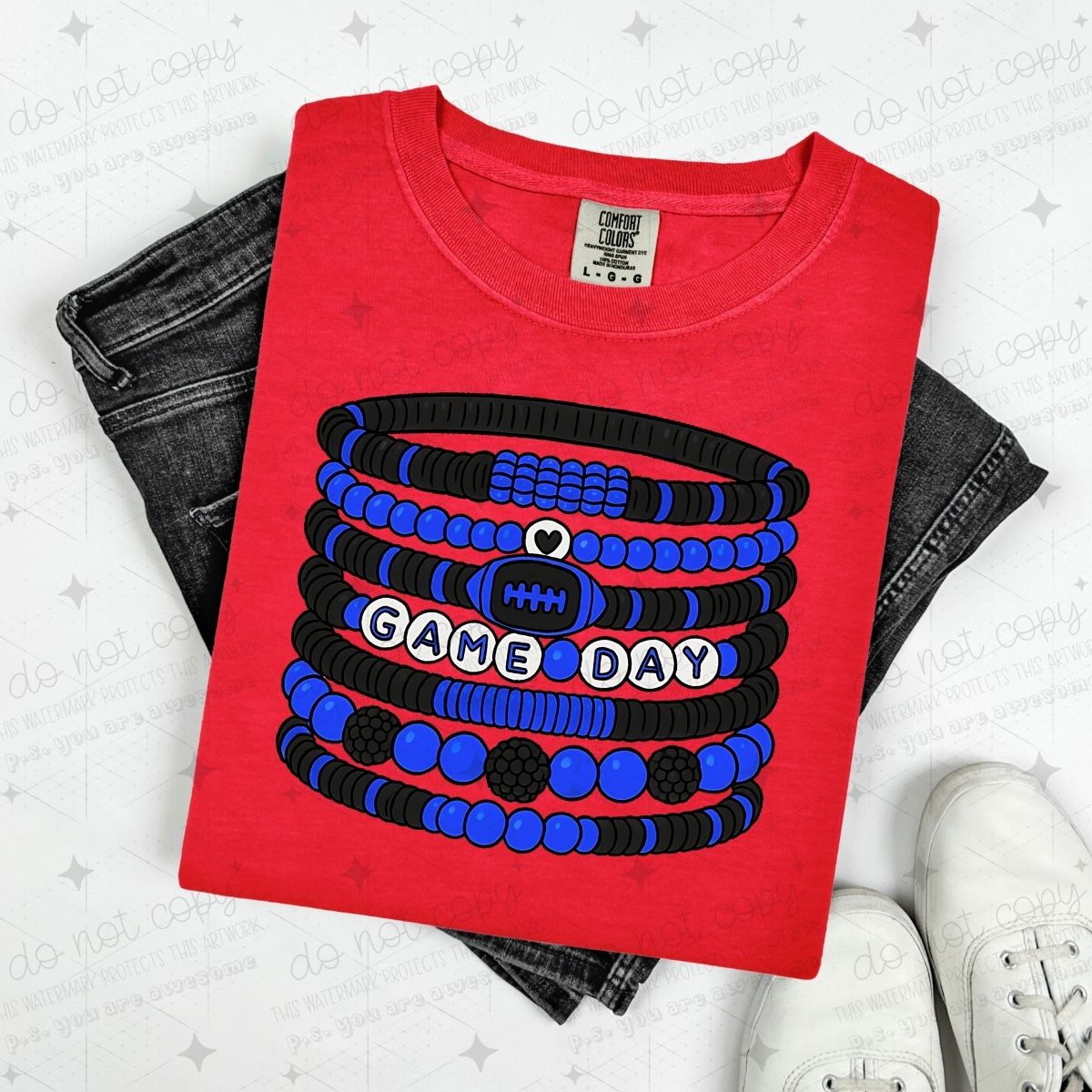 GAME DAY BRACELETS - PICK YOUR COLOR