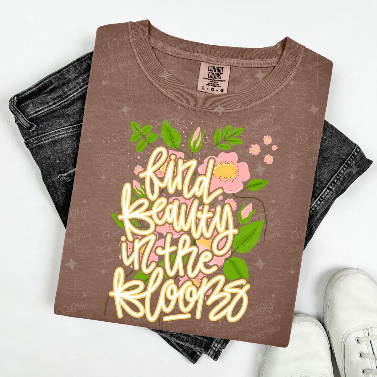 FIND BEAUTY IN THE BLOOMS