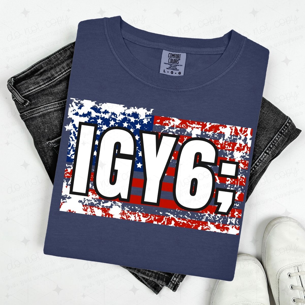 IGY6; - AMERICAN FLAG