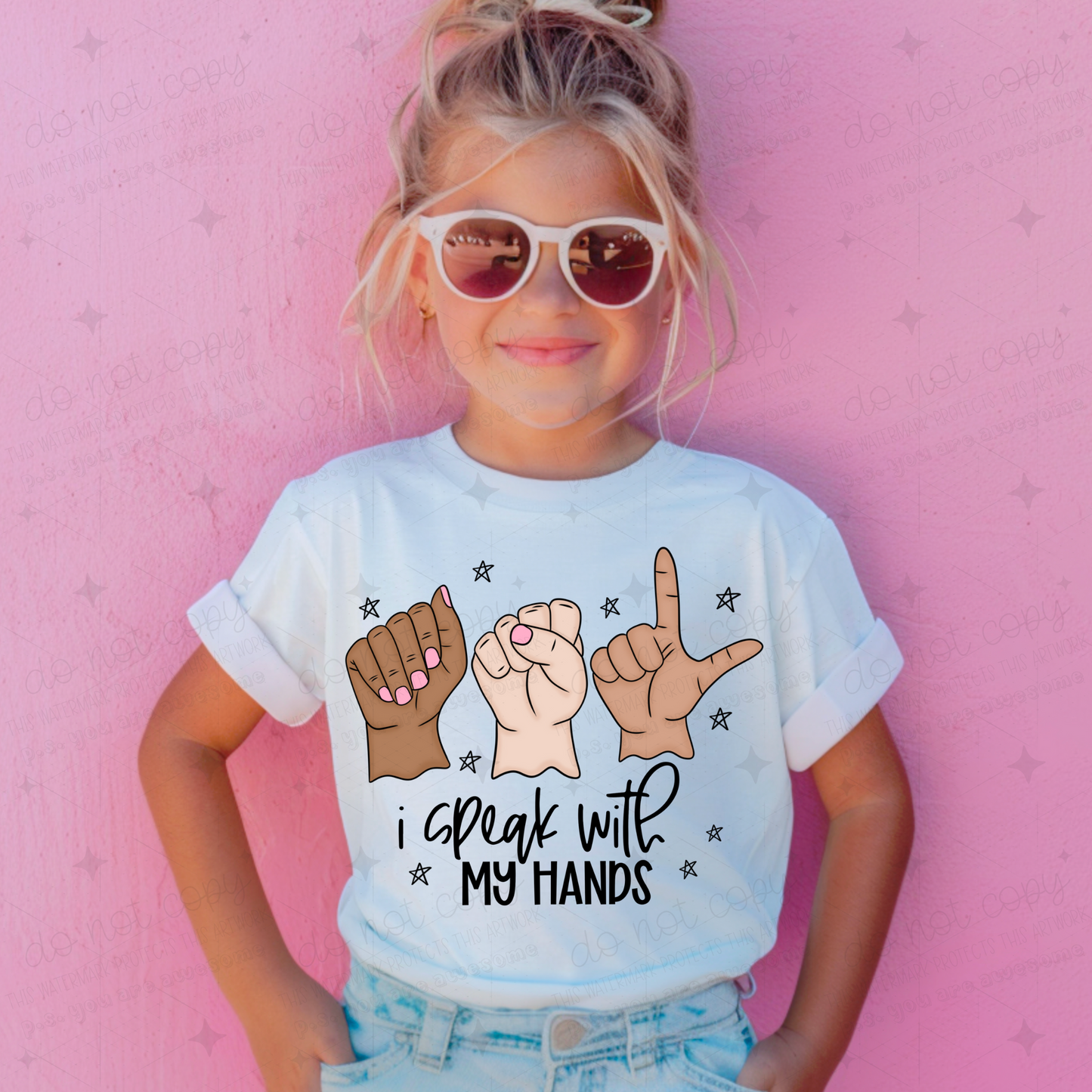 I Speak with my hands- Exclusive-Ollie & Co.