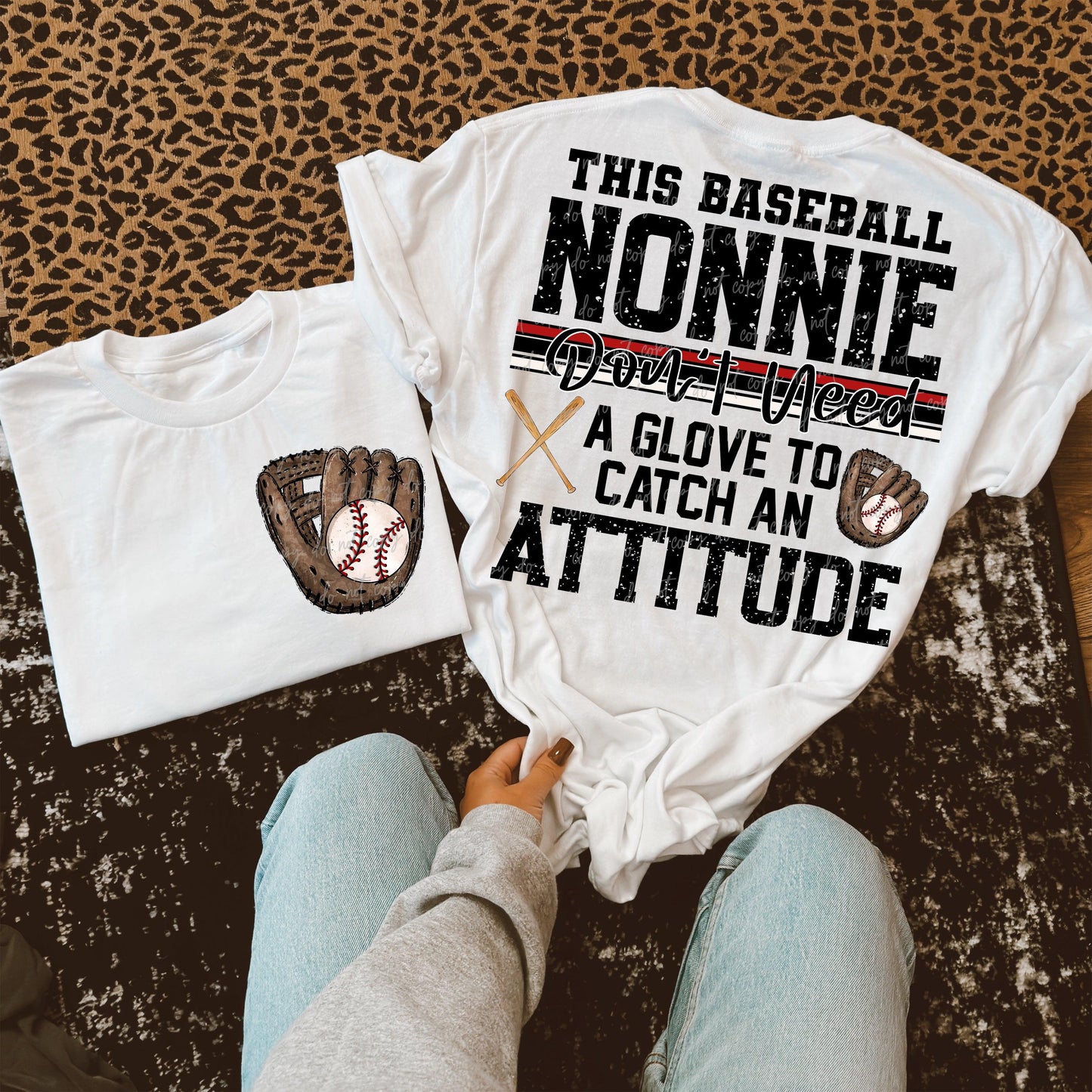 Baseball Custom Name Attitude-Ollie & Co.