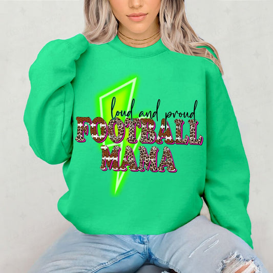 LOUD AND PROUD FOOTBALL MAMA