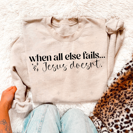 When all else fails Jesus doesn't- Ollie and Co. Exclusive