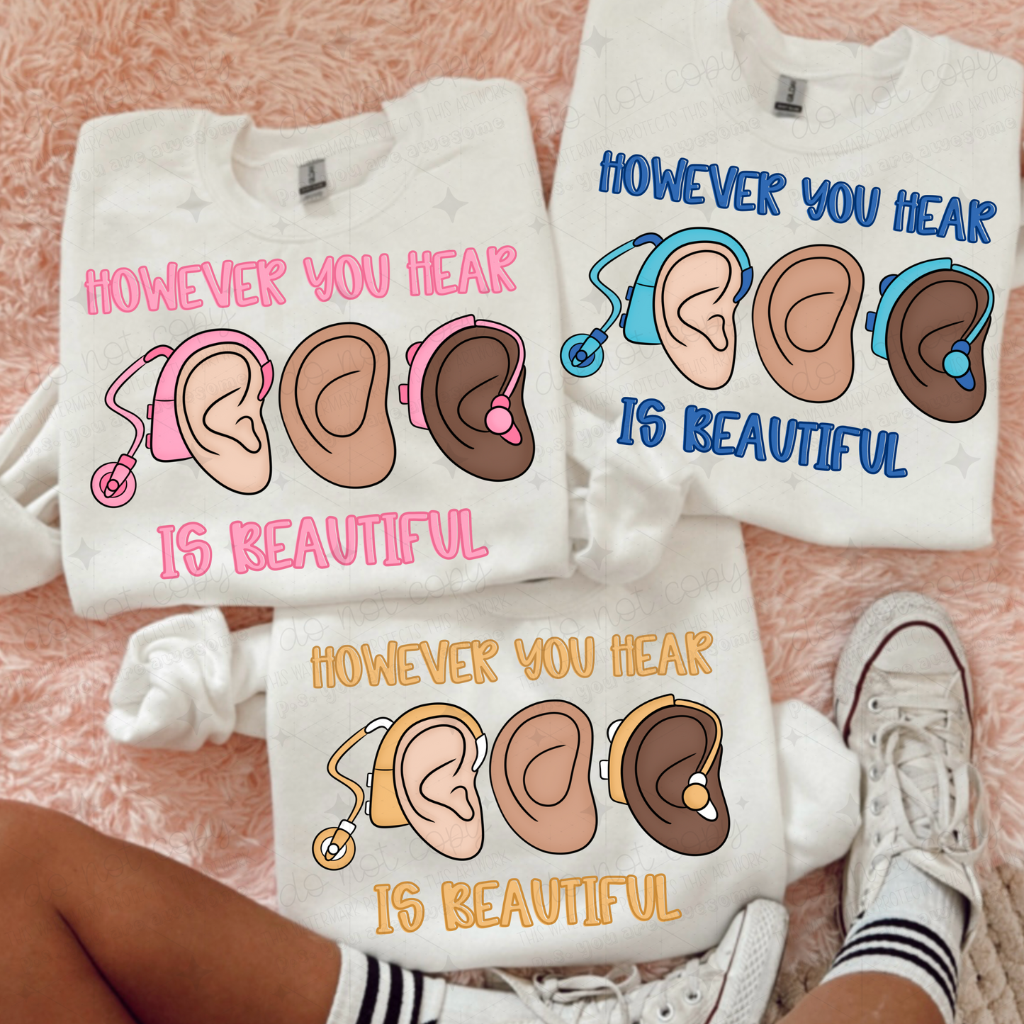 However you Hear is beautiful- Exclusive-Ollie & Co.