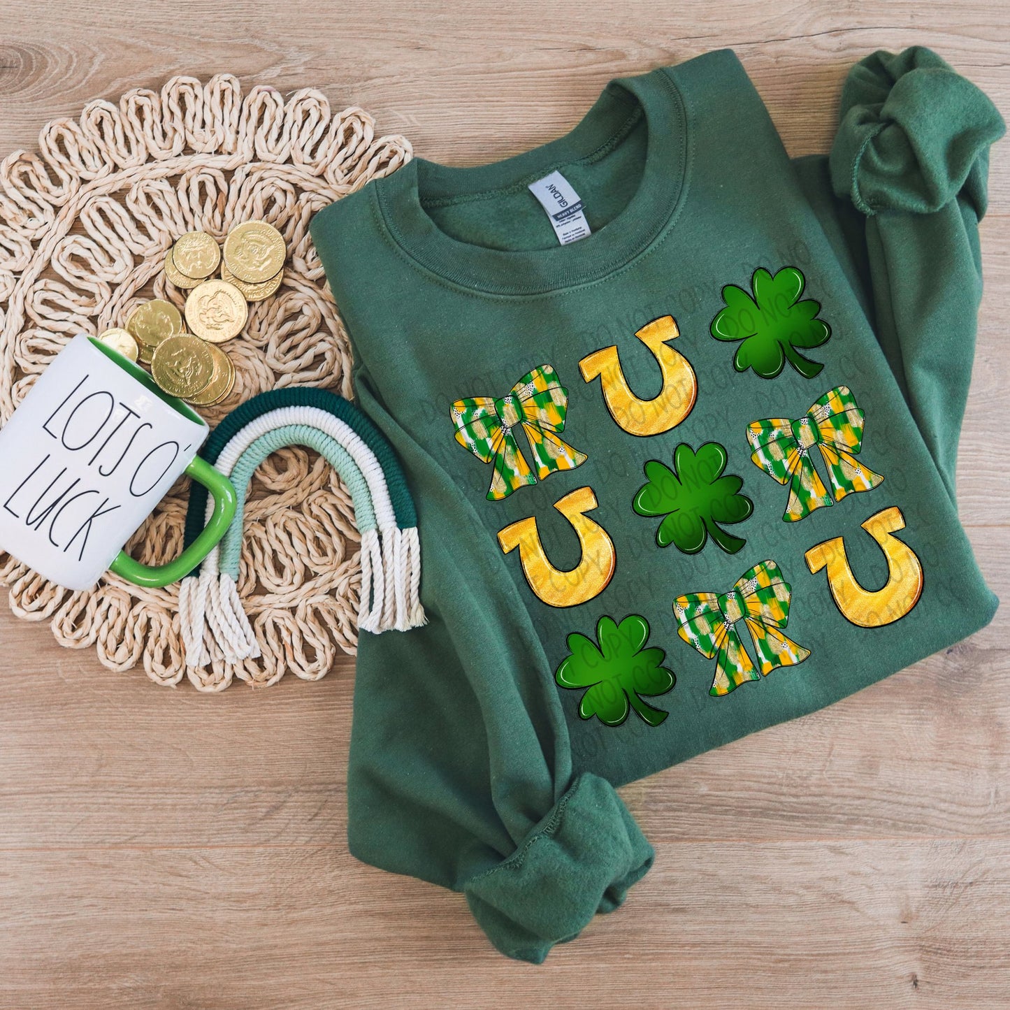St. Patrick's Day Coquette Grid-Ollie & Co.
