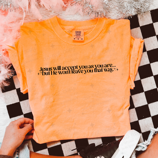 Jesus will accept you as you are- Ollie and Co. Exclusive
