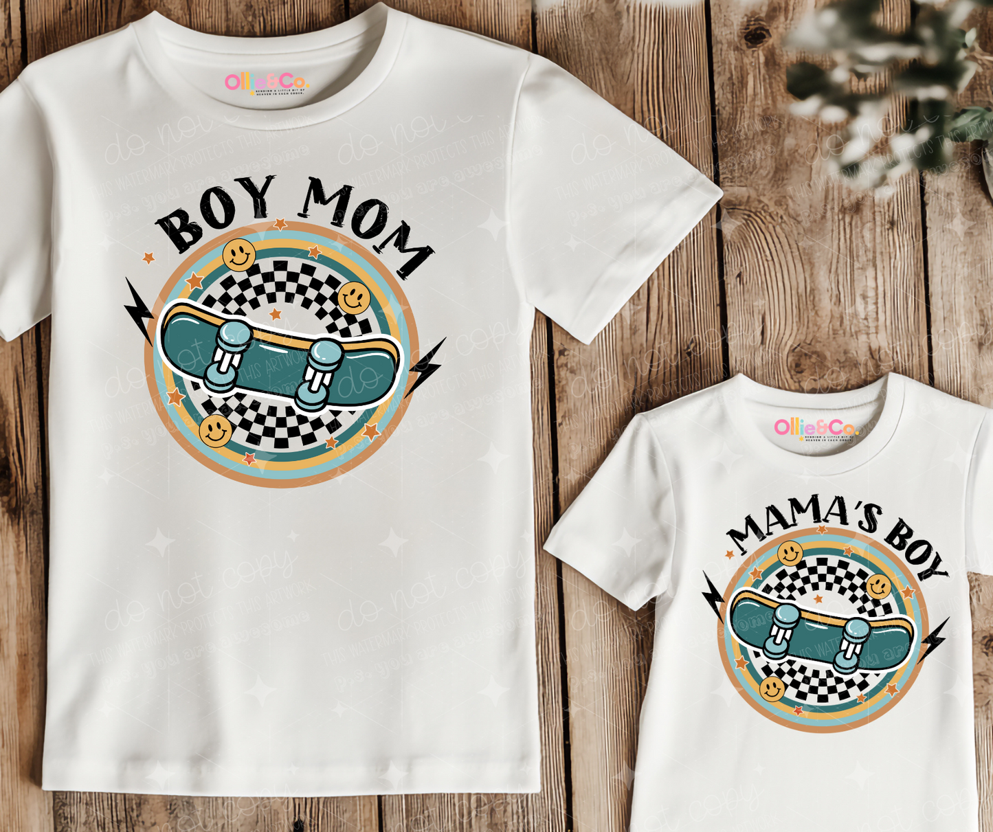 Boy Mom Skateboard-Ollie & Co.