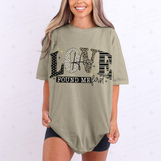 HIS LOVE FOUND ME FIRST