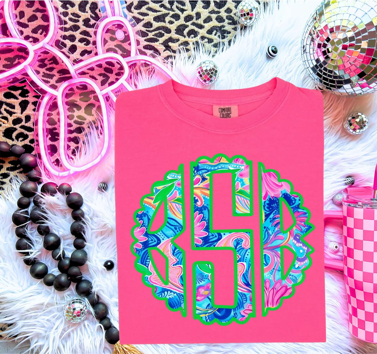 Preppy Paisley Monogram-Ollie & Co.
