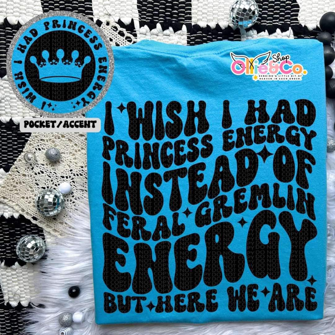 Princess energy instead of feral gremlin energy-Ollie & Co.