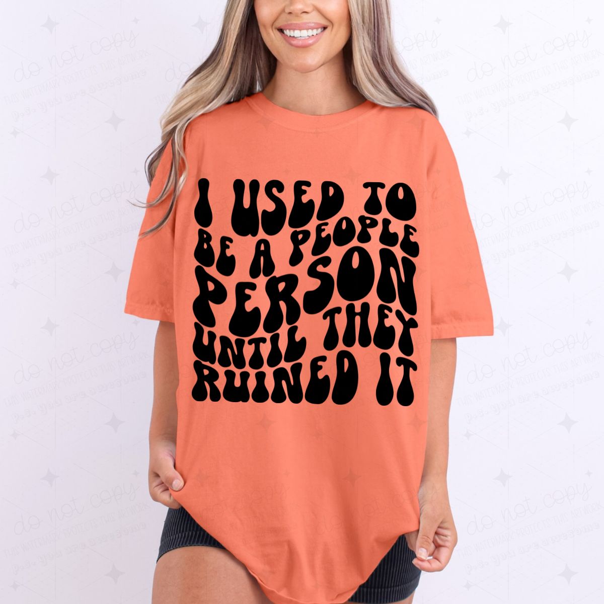 I USED TO BE A PEOPLE PERSON