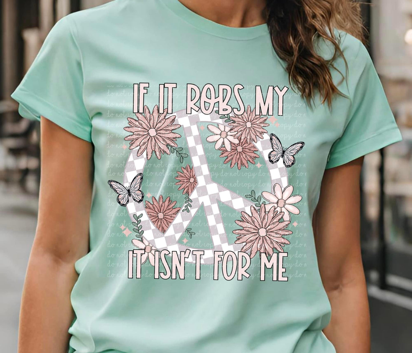 If it robs my peace it isn't for me-Ollie & Co.