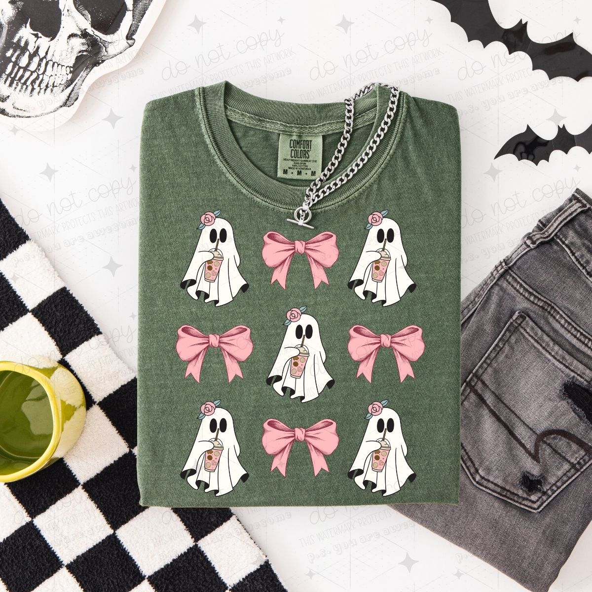 COQUETTE COFFEE GHOSTS & BOWS