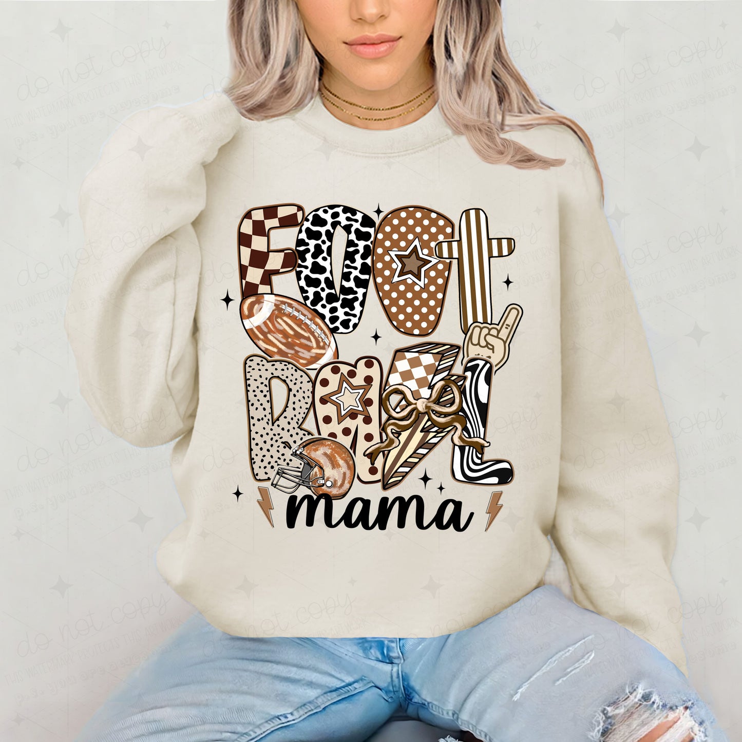 COQUETTE FOOTBALL MAMA