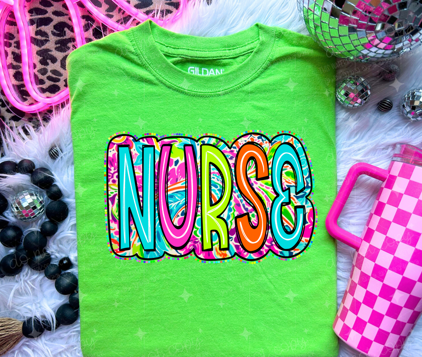 Nurse Bright Paisley-Ollie & Co.