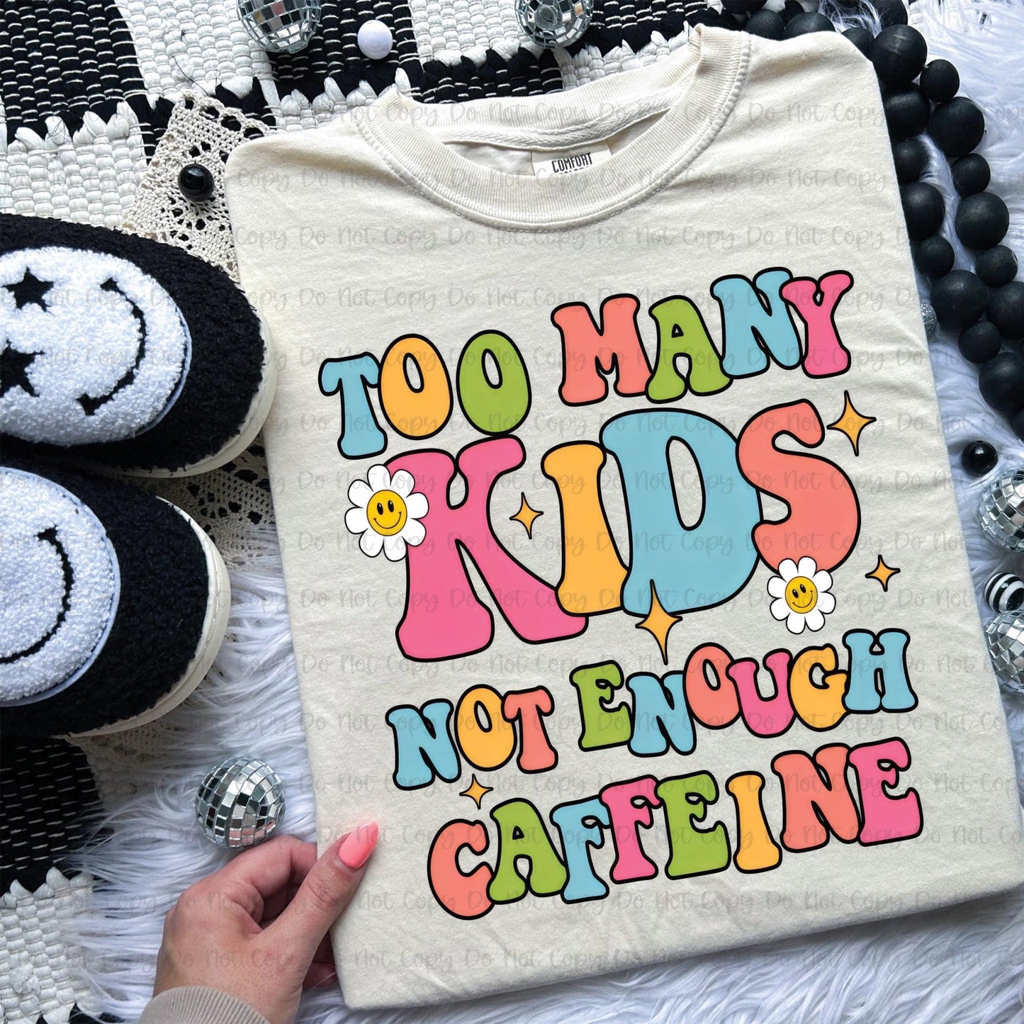 Too many kids not enough caffeine-Ollie & Co.
