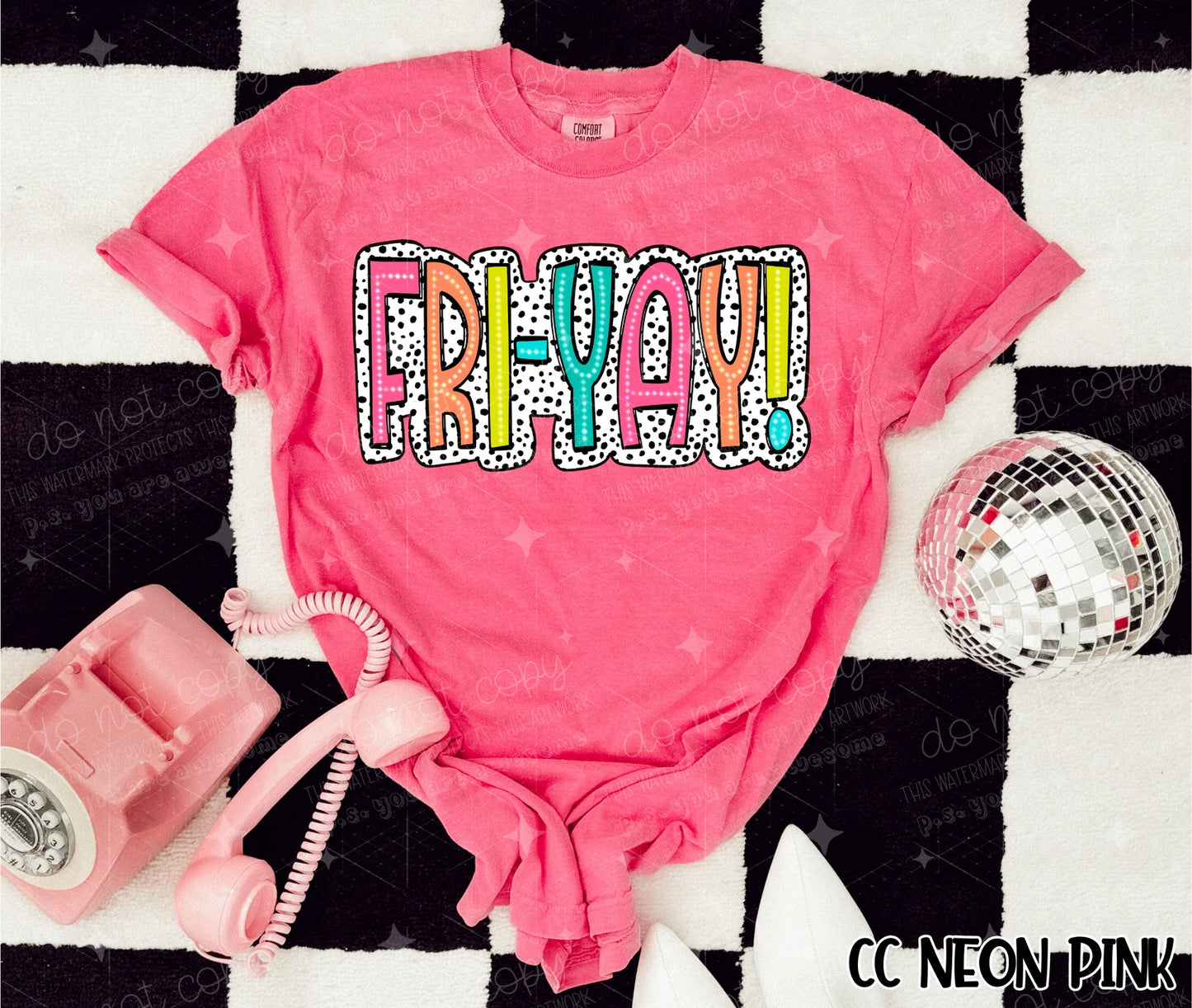 Fri-Yay bright dotty-Ollie & Co.