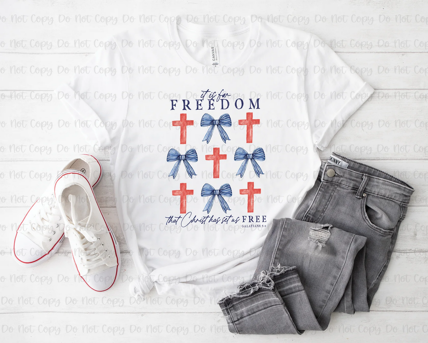 It is the Freedom in Christ-Ollie & Co.